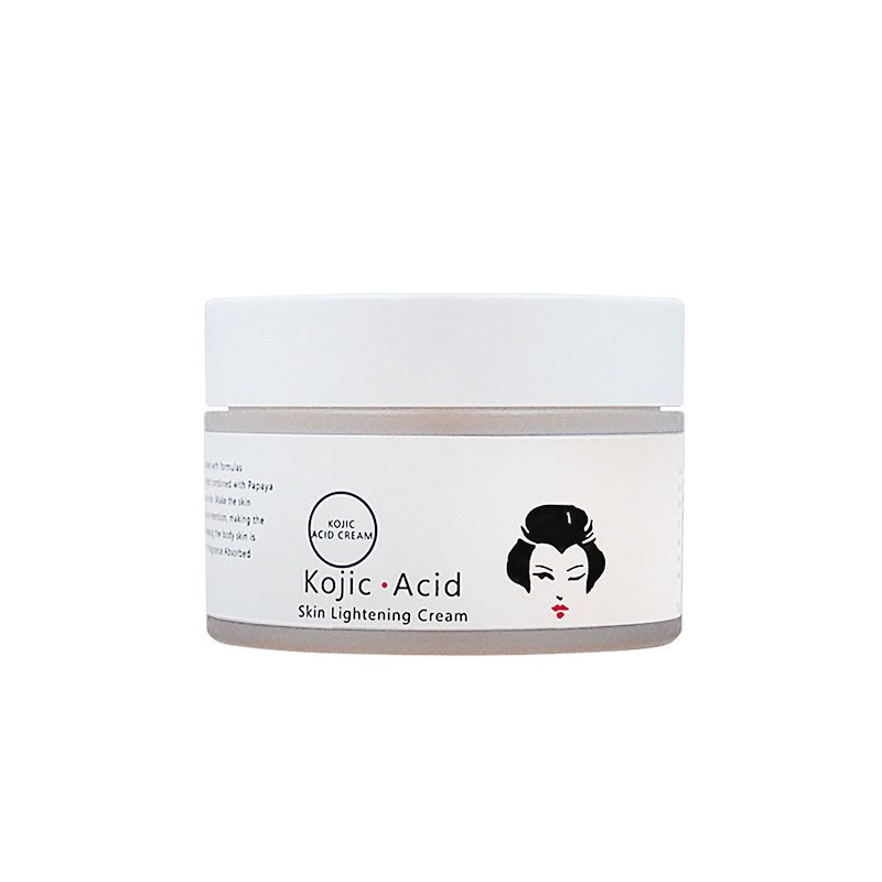 Private Label Skin Whitening Dark Spot Serum Face Cream Kojic Acid Soap Bleaching Body Lotion SkinCare Set For Dark Skin Women