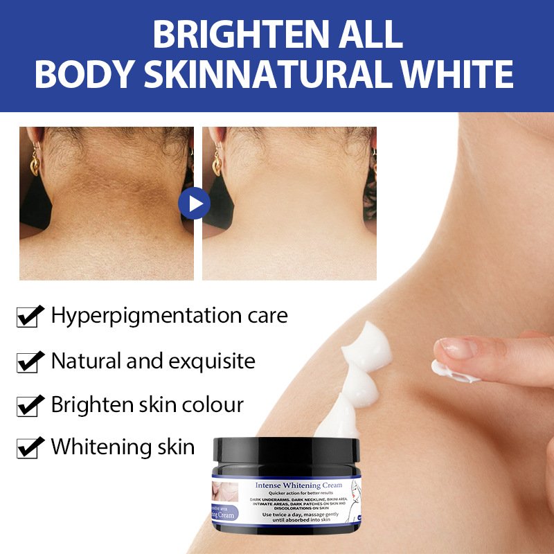 Private label facial skin bleaching cream kojic acid dark spot remover whitening face cream