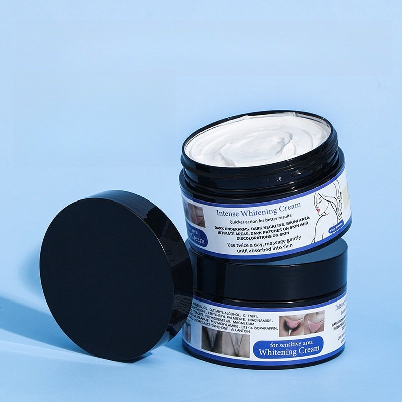 Private label facial skin bleaching cream kojic acid dark spot remover whitening face cream