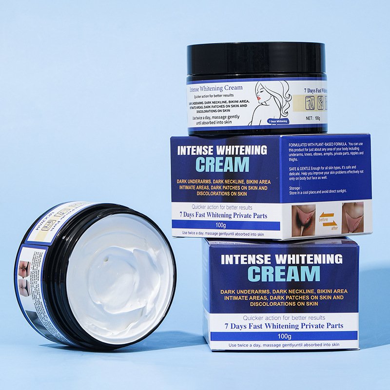 Private label facial skin bleaching cream kojic acid dark spot remover whitening face cream
