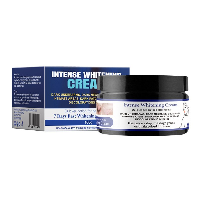 Private label facial skin bleaching cream kojic acid dark spot remover whitening face cream