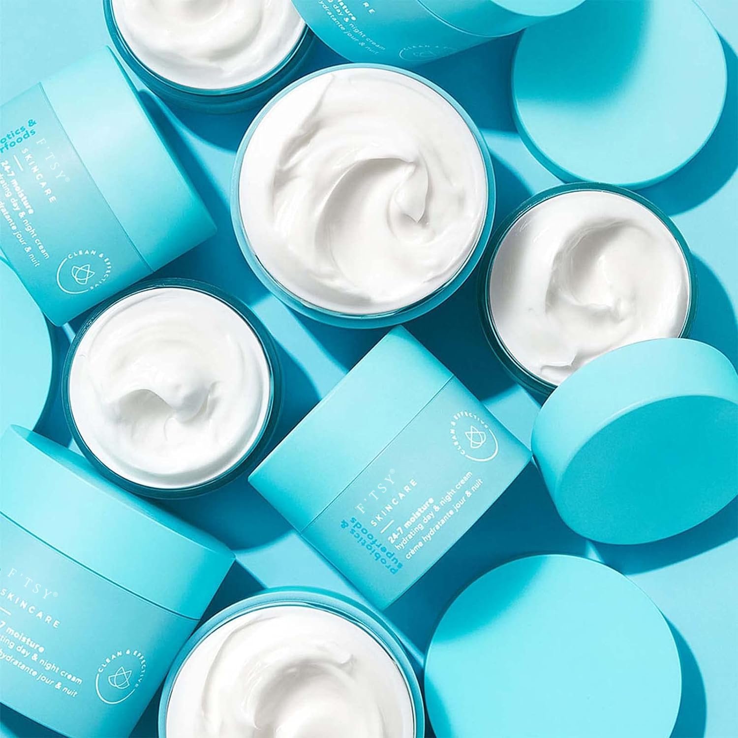 Private Label Skin Care 24-7 Hydrating Day Night Cream Anti-Aging Moisturizer Watermelon Blueberry Face Cream