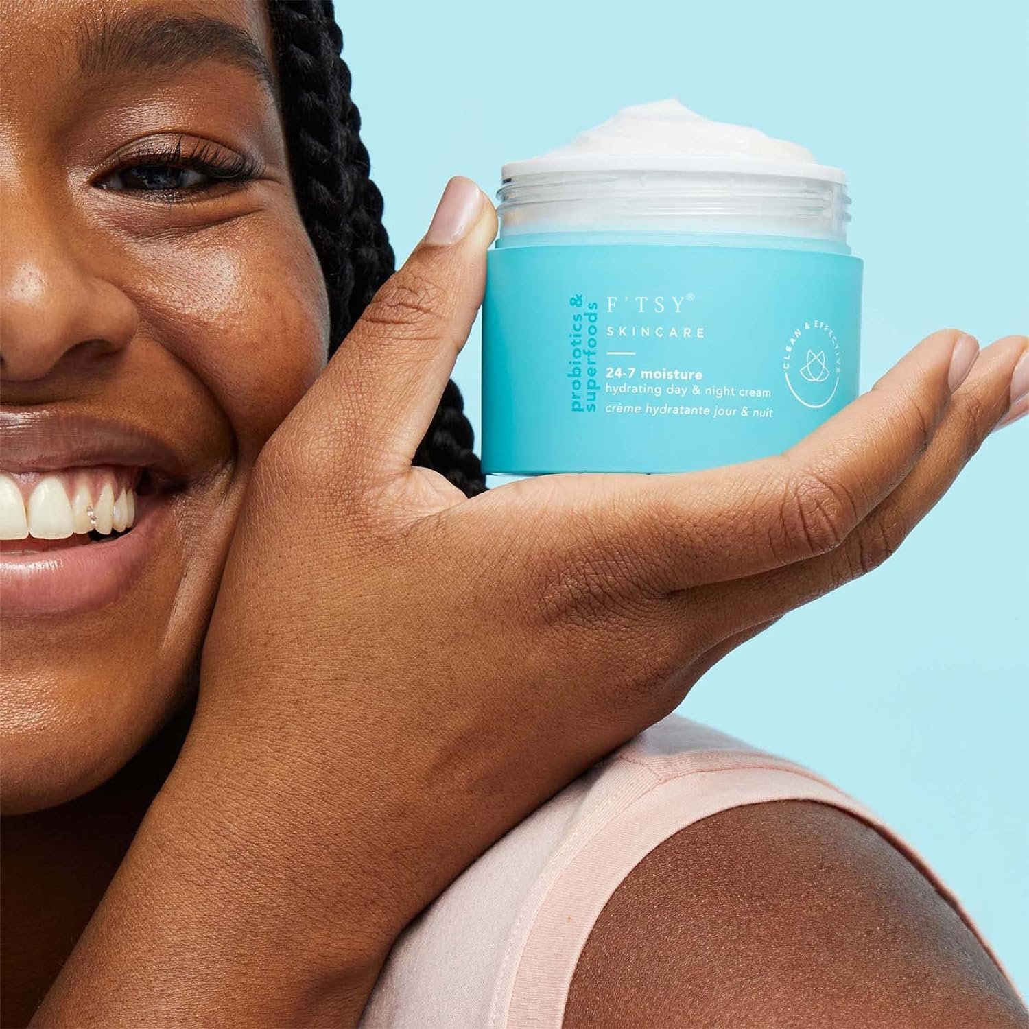 Private Label Skin Care 24-7 Hydrating Day Night Cream Anti-Aging Moisturizer Watermelon Blueberry Face Cream