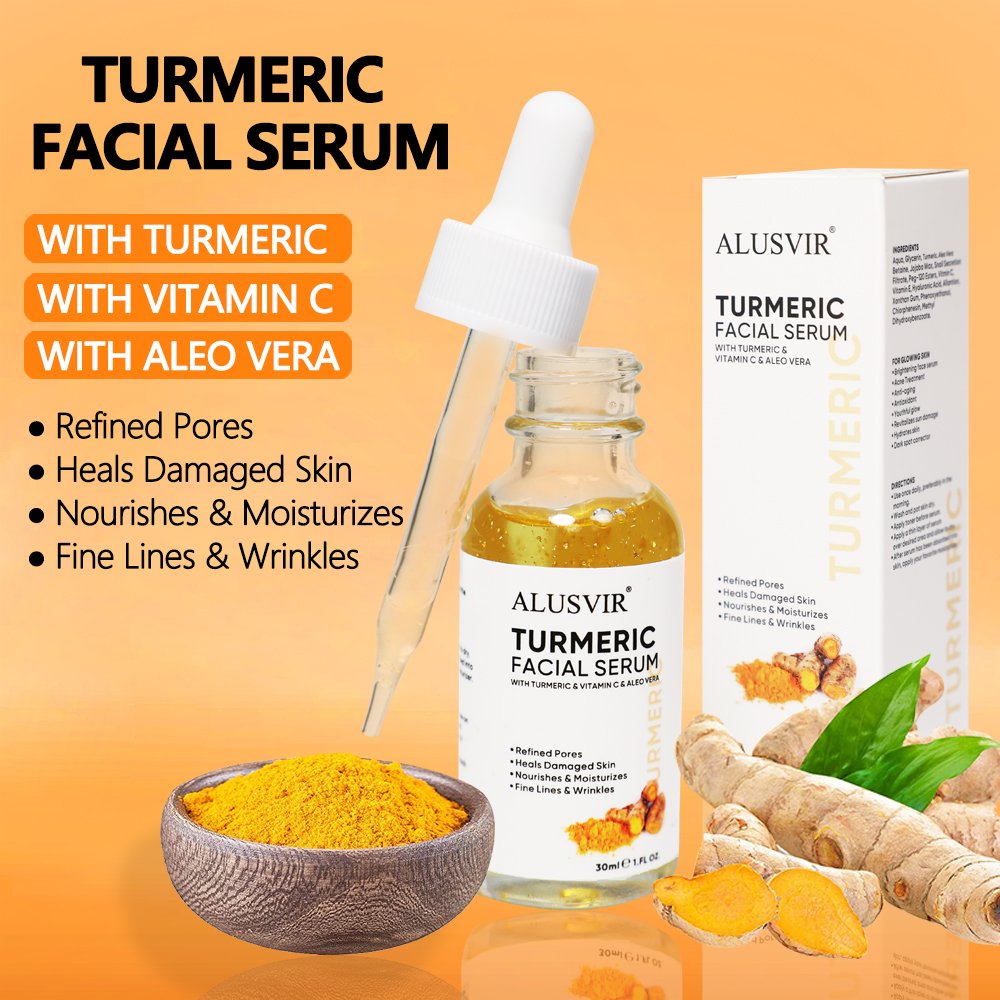 In Stock Private Label Turmeric Vitamin C Face Cream Anti Aging Whitening Skin Care Dark Spot Remover Brightening Turmeric Cream