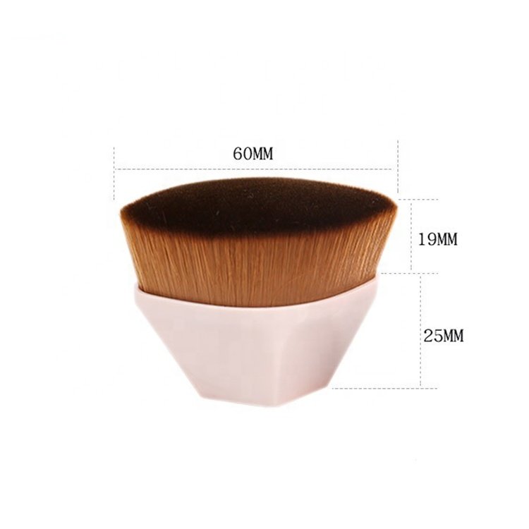 Hot Selling Beauty Black 55 Magic Single Foundation Brush Flat BB Cream Kabuki Makeup Foundation Brush