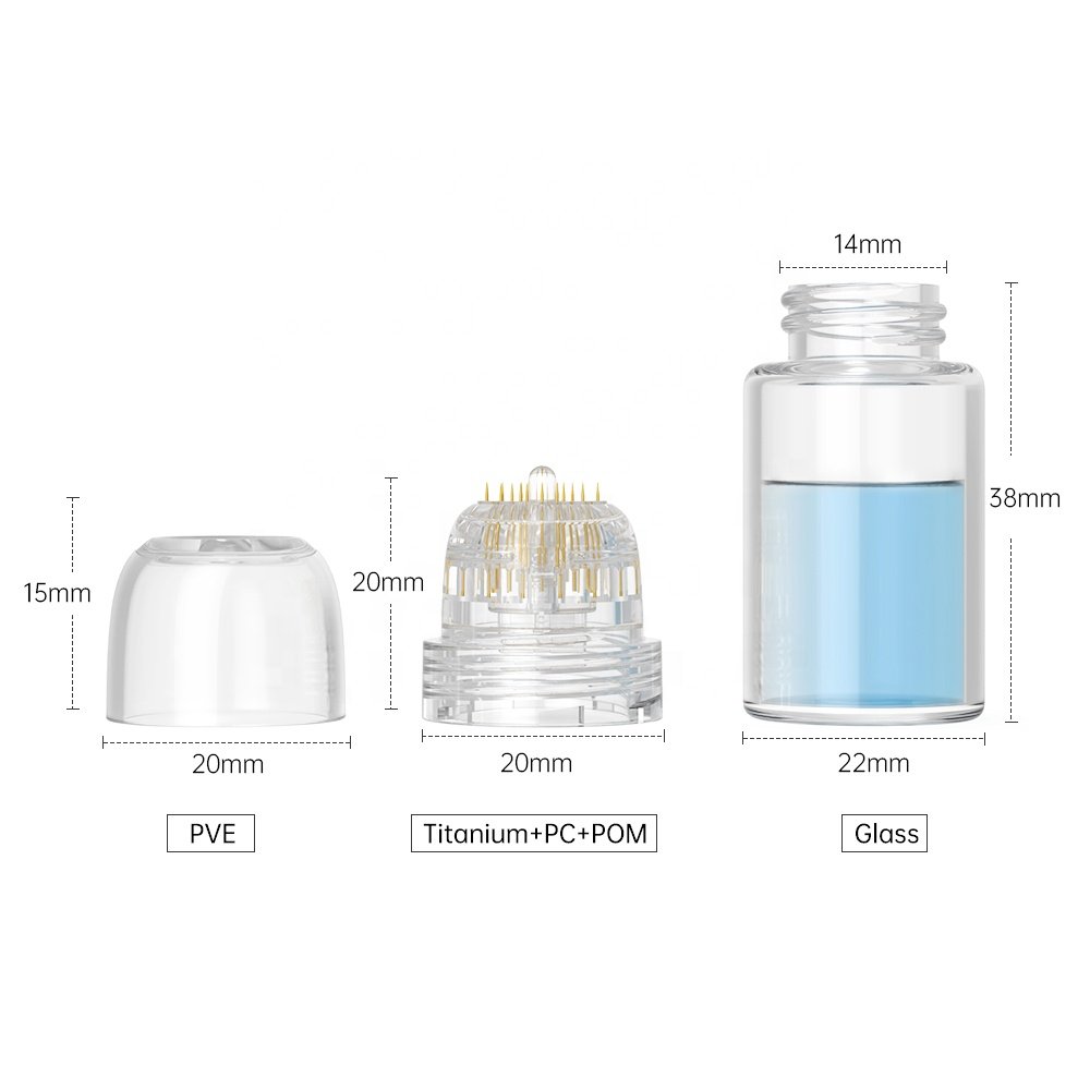 Hydra Needle HN20 Microneedling Skin Care Tools Facial Serum Applicator for Skin Care Treatment