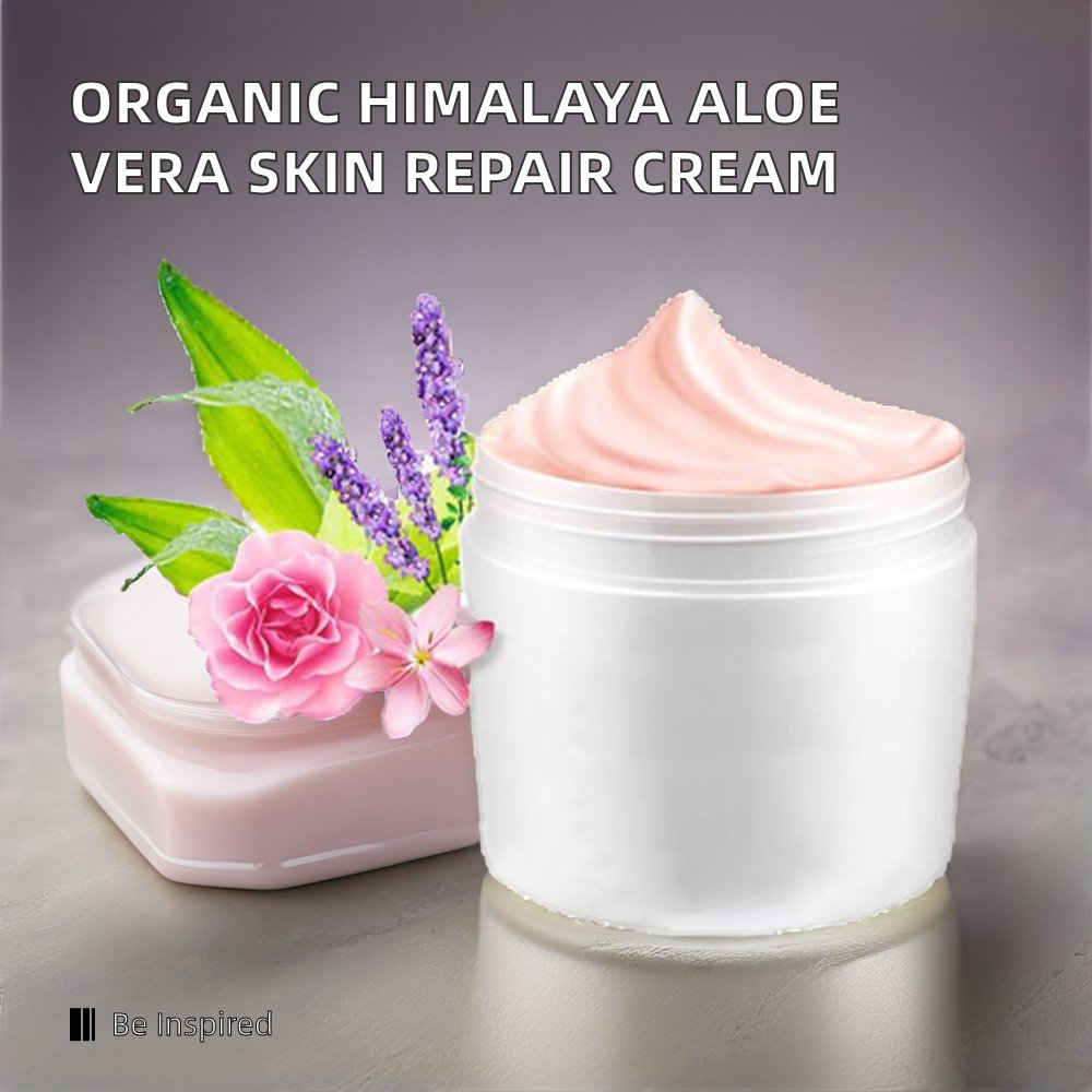 Anti-Aging Face Cream With Peptides Niacinamide Brightening And Aloe Vera Rejuvenating Properties