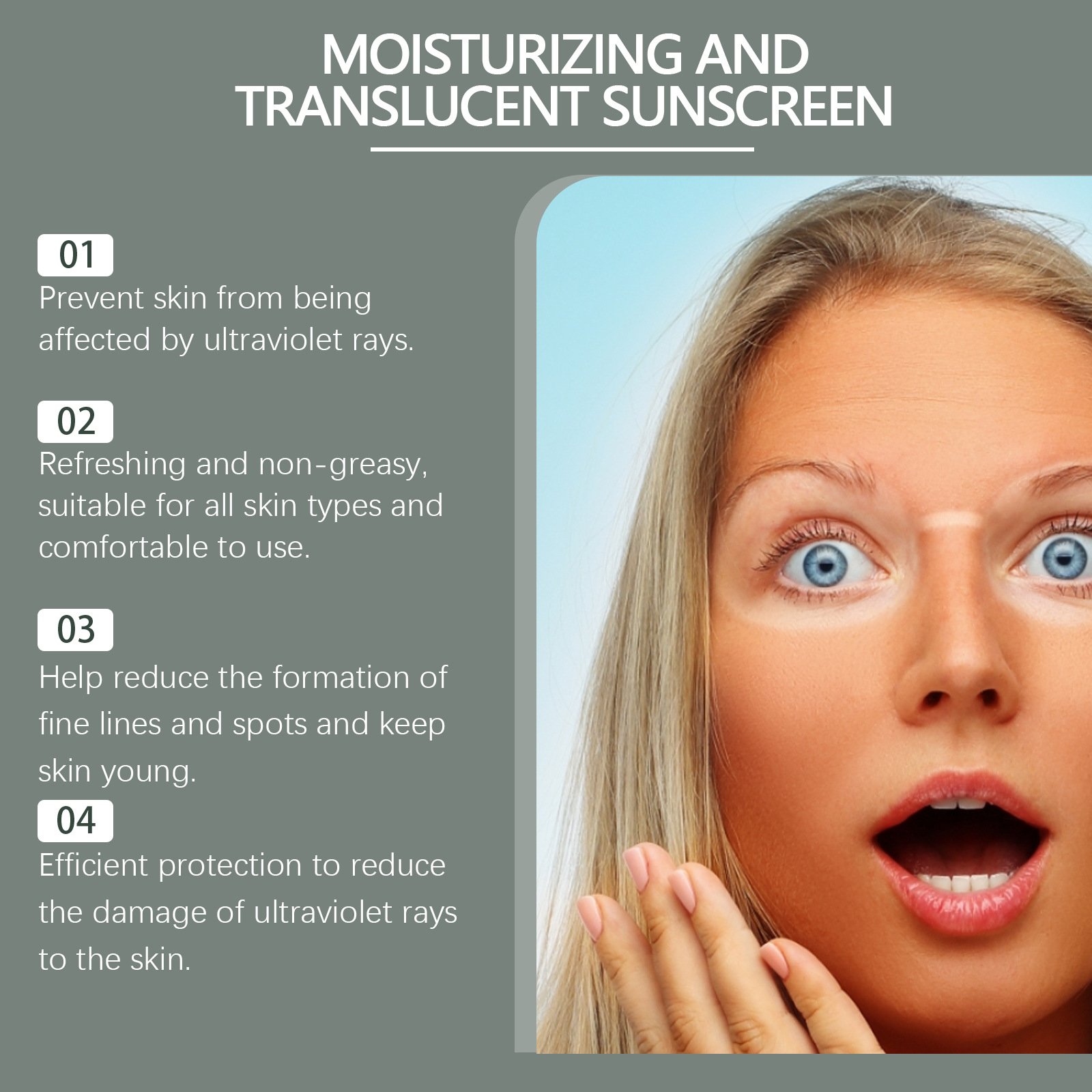 Hot Sale Private Label Korean Natural Organic Sunscreen Lotion Face And Body Sunscreen Waterproof Wholesale