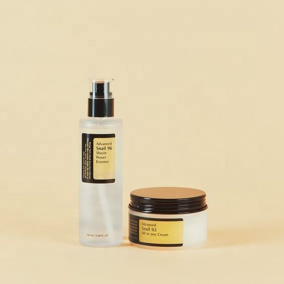 Private Label Snail Mucin 92% Moisturizer 3.52oz/ 100g Daily Repair Face Gel Cream for Dry Sensitive Skin Korean Skincare