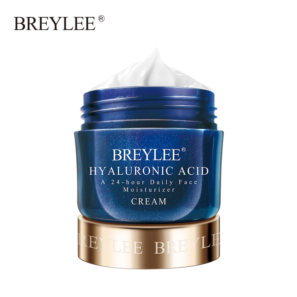 BREYLEE Hydrating face moisturizer hyaluronic acid reparative face cream 