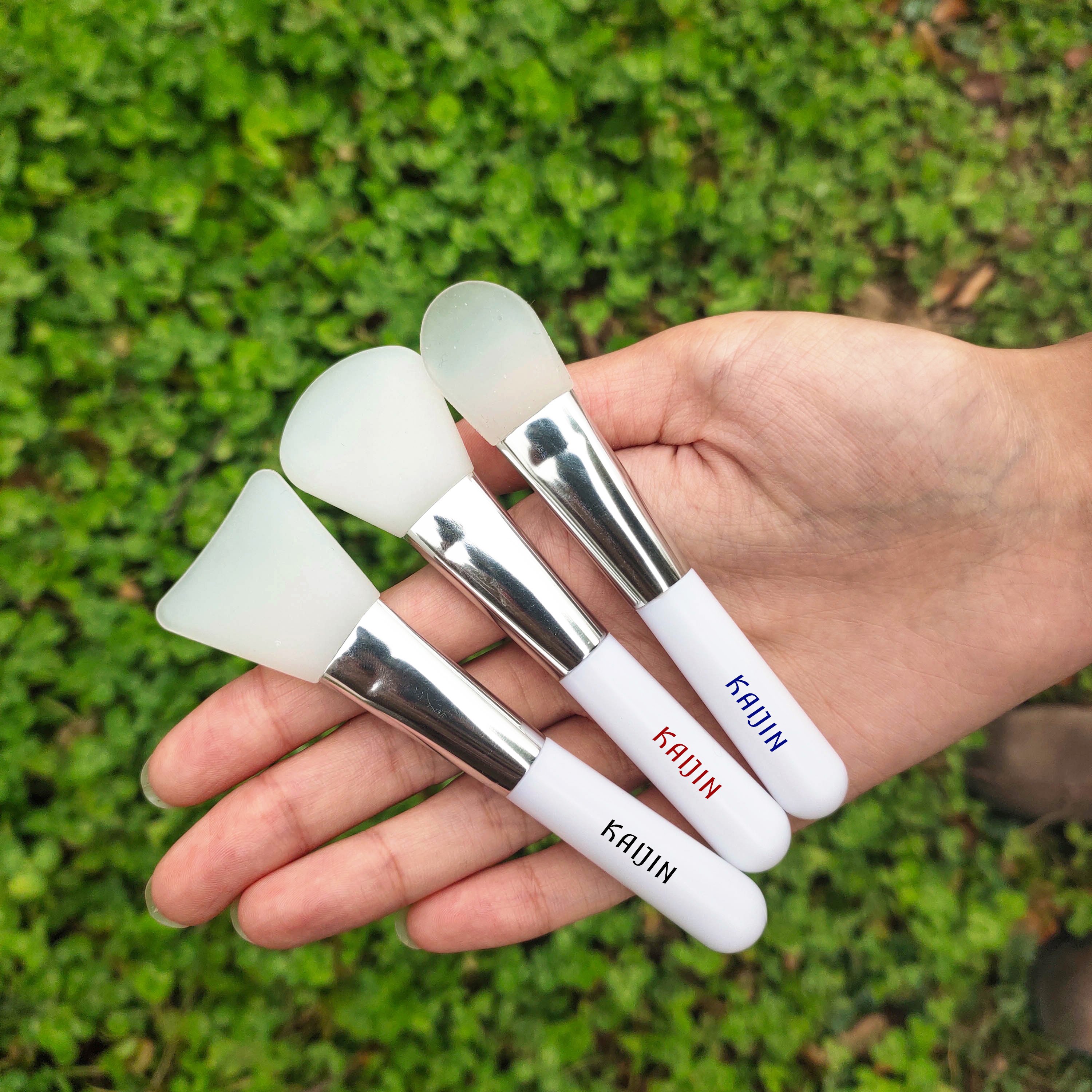 Spatula Plastic Makeup Tools For Face Cream Plastic Cosmetic Scoop Face Cream Silicone Spatula Cosmetic Facial Cream Spoon