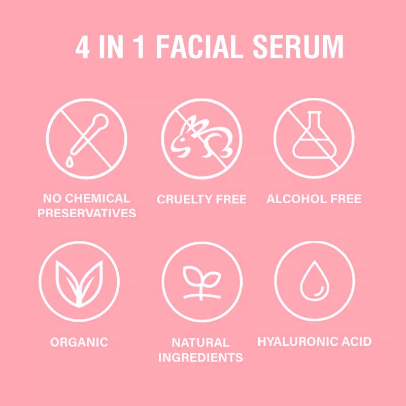 HALAL Private Label 4 IN 1Korean Vitamin C Niacinamide Whitening Anti Aging Skin Care Serum for Face