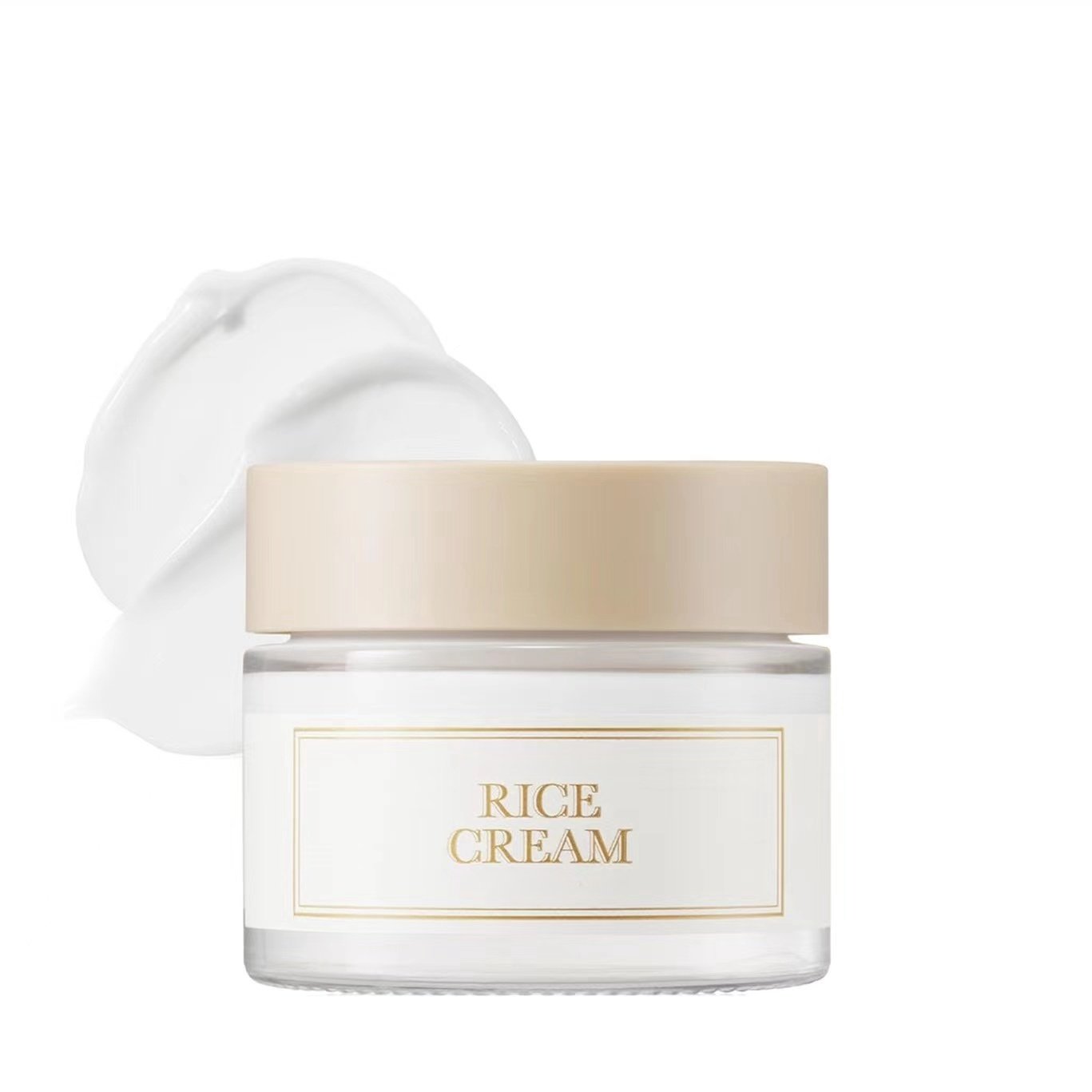 Korean I'm Fro rice cream calms soothes and moisturizes and applies face cream to repair 50g of sensitive skin