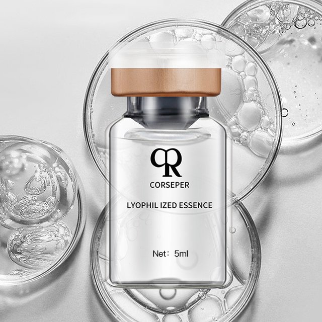 Cosmetics Skincare Face Serum Anti Aging Wrinkles Deep Moisturizing Hyaluronic Acid Hexapeptide Peptide Ampoule Face Serum
