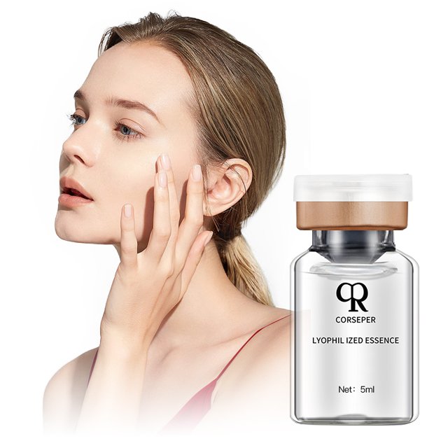 Cosmetics Skincare Face Serum Anti Aging Wrinkles Deep Moisturizing Hyaluronic Acid Hexapeptide Peptide Ampoule Face Serum