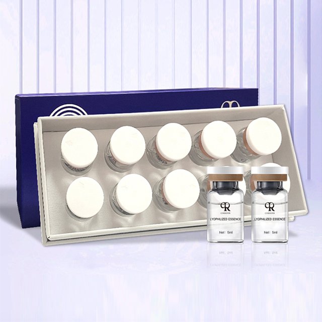 Cosmetics Skincare Face Serum Anti Aging Wrinkles Deep Moisturizing Hyaluronic Acid Hexapeptide Peptide Ampoule Face Serum
