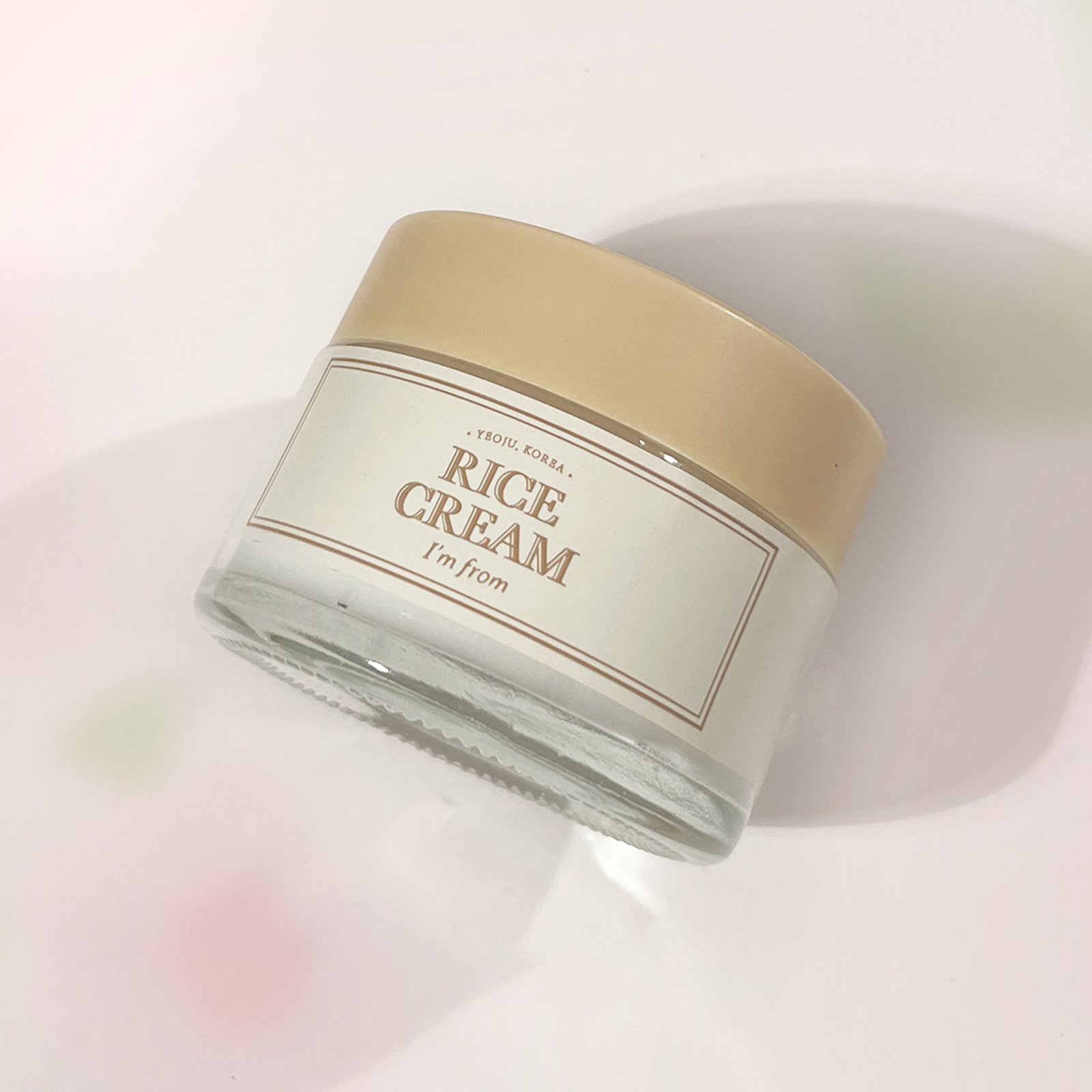 Korean Skin Whitening Rice Cream 41% Rice Bran Anti Aging Dark Spots Moisturizing Face Cream 50g