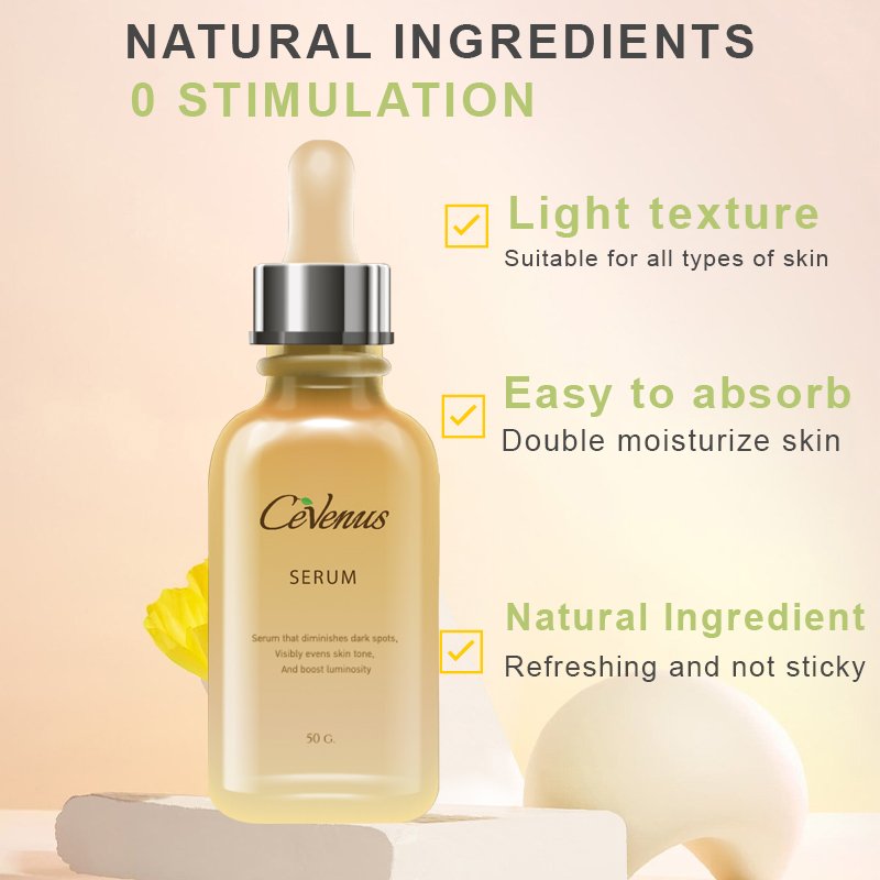Private Label Lightweight,hydrating Face Serum for Dry Skin Plumping Rainforest Dew Daily Skin Care Serum Liquid Skin Lightening
