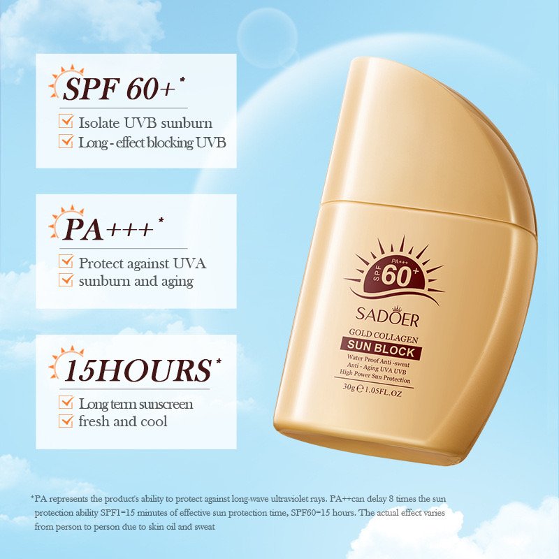 Organic Summer Whitening Cream SPF 50 Anti-Aging Oil Control Moisturizing Sunblock for Face and Body Skin Wholesale