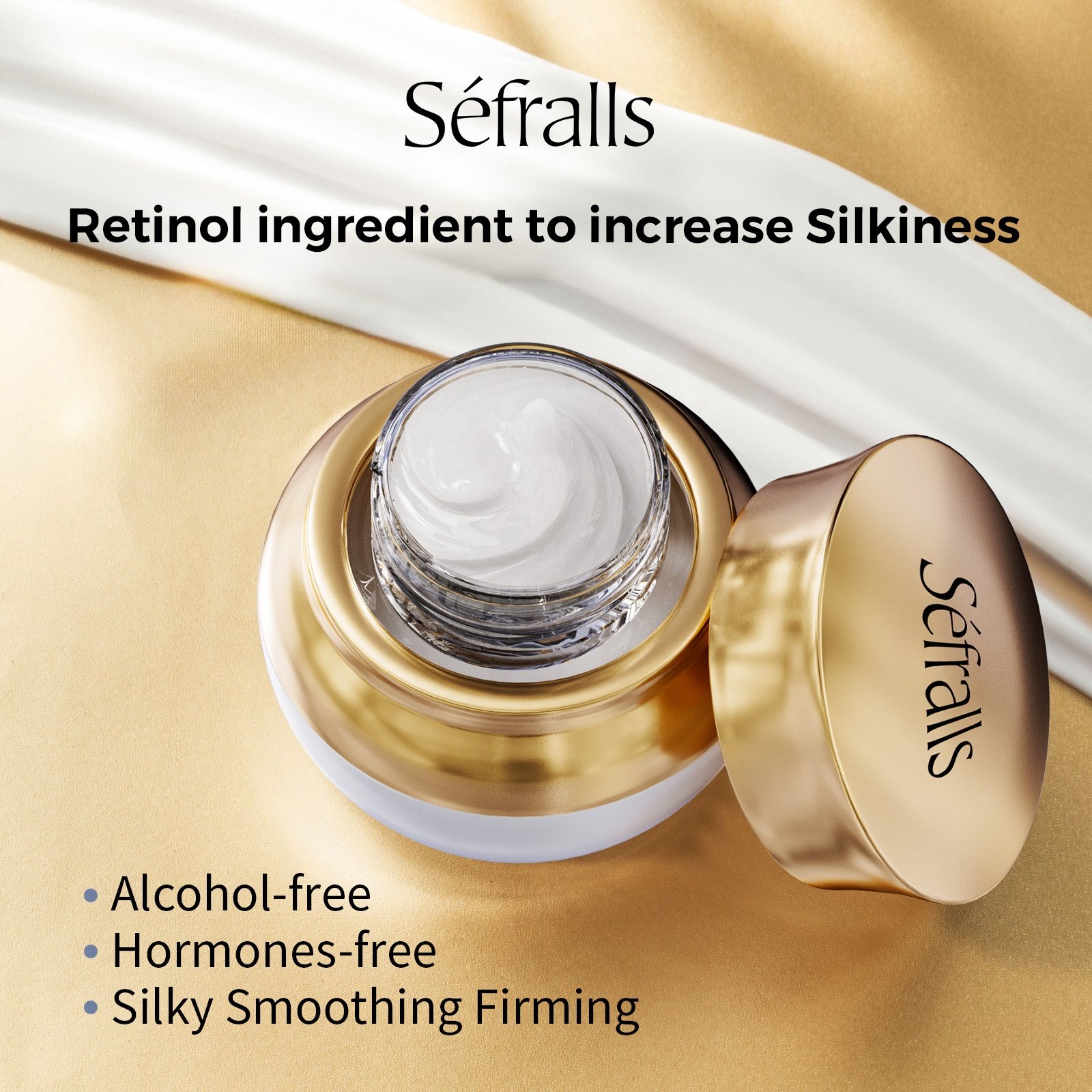 VA facial retinol cream oem odm face cream & lotion skin care products Nourishing Herbal Silicone-Free