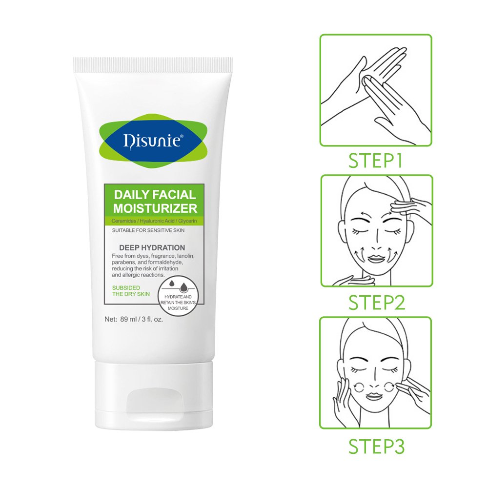 Face High Moisturizer Cream Facial Moisturizer Hydrating Face Cream With Squalane And Ceramide For Dry Sensitive Skin Care