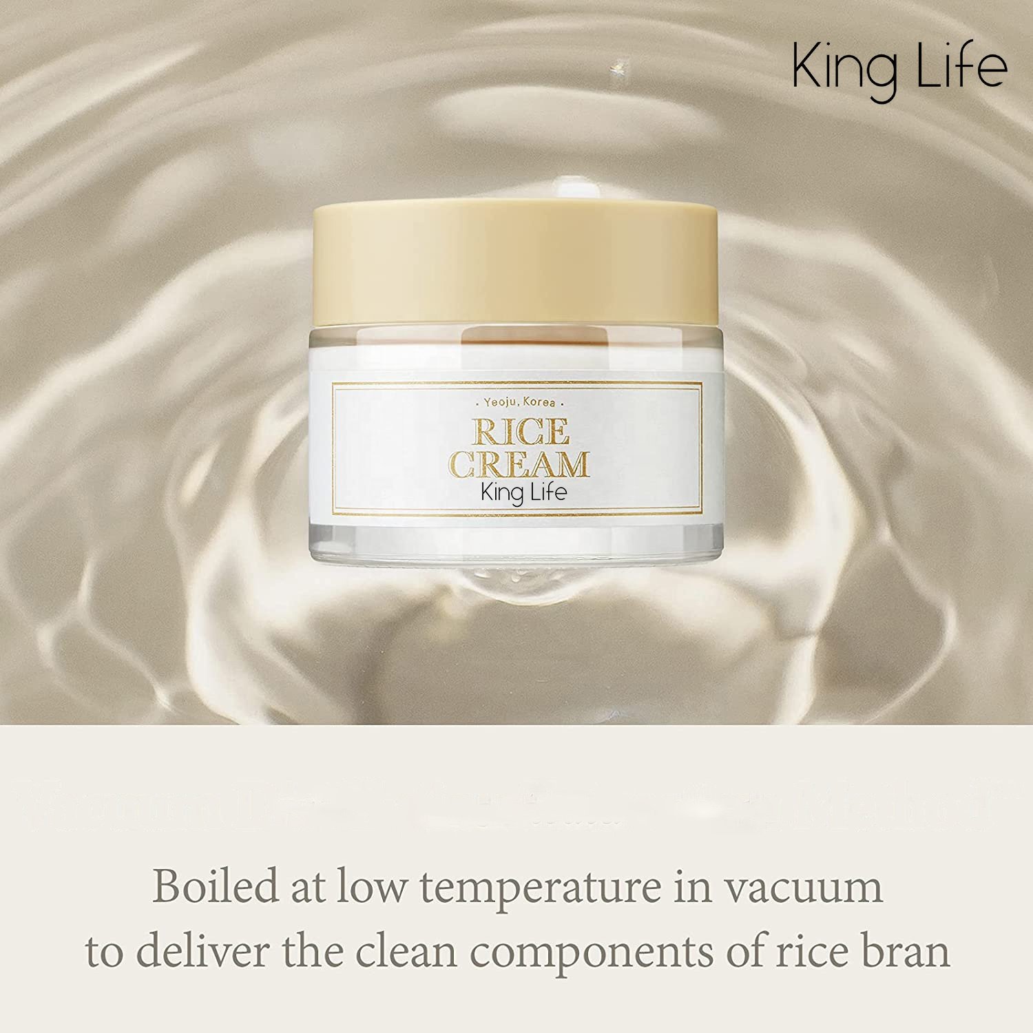 Soothing Dryness Sensitive Skin Barrier Nourishing Brightening Repair Anti-Aging Rice Moisturizing Face Cream