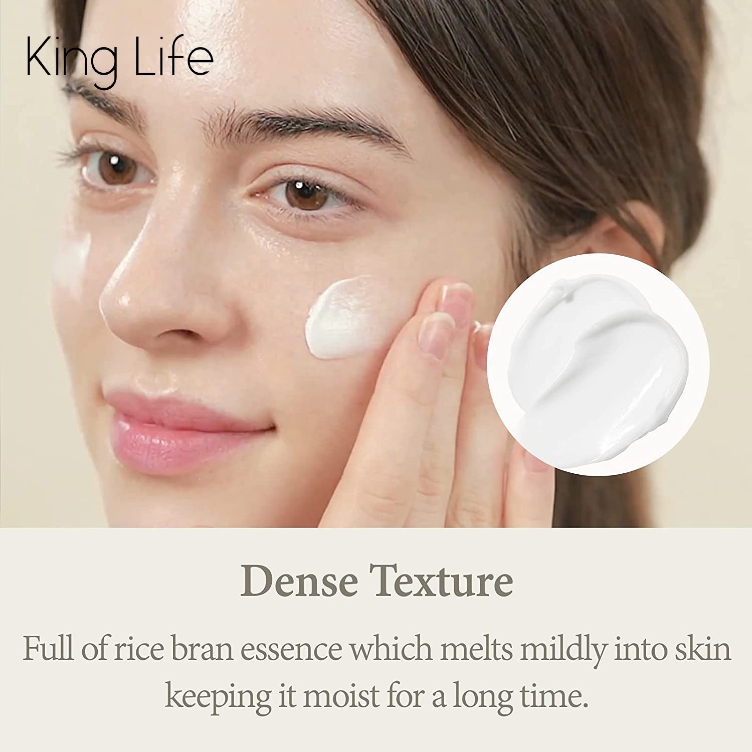 Soothing Dryness Sensitive Skin Barrier Nourishing Brightening Repair Anti-Aging Rice Moisturizing Face Cream
