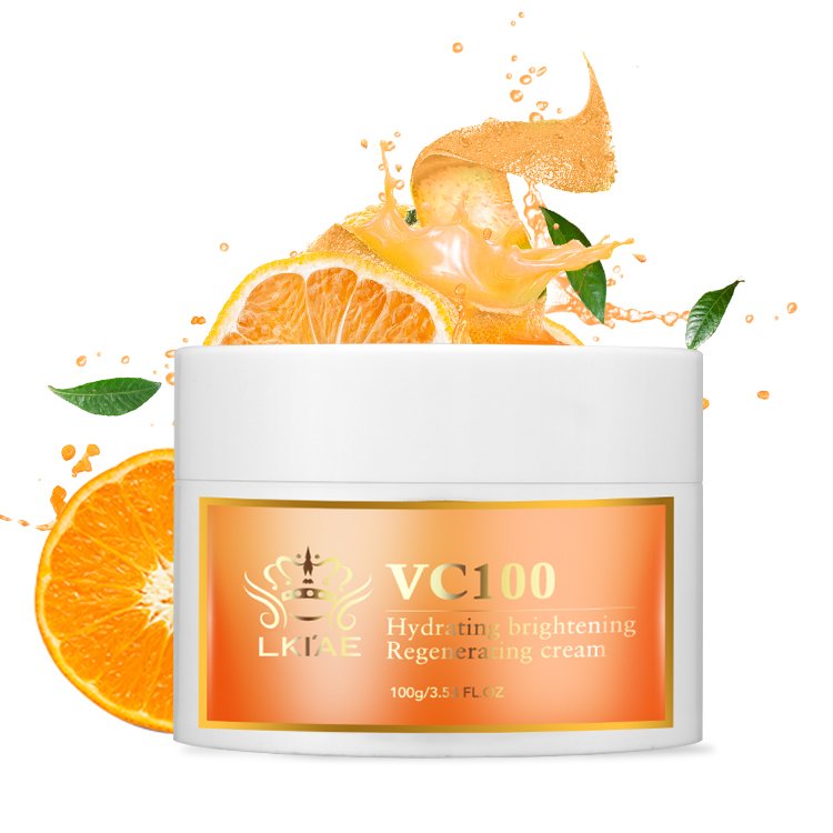 LKIAE Best Sellers Product Natural Aloe Vera Vitamin C Hydrating Remove Wrinkles Anti-Aging Brightening Face Cream Supplier