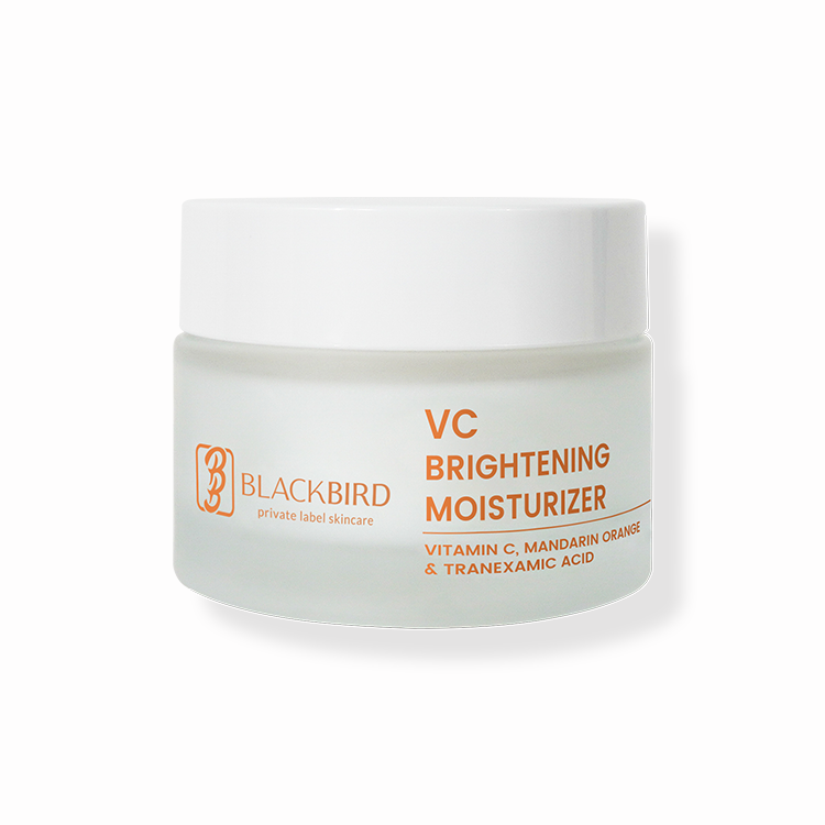Private Label Deep Hydrating Refreshment Age Defying Whitening Reduces Dark Spots VC Brightening Moisturizer Face Cream
