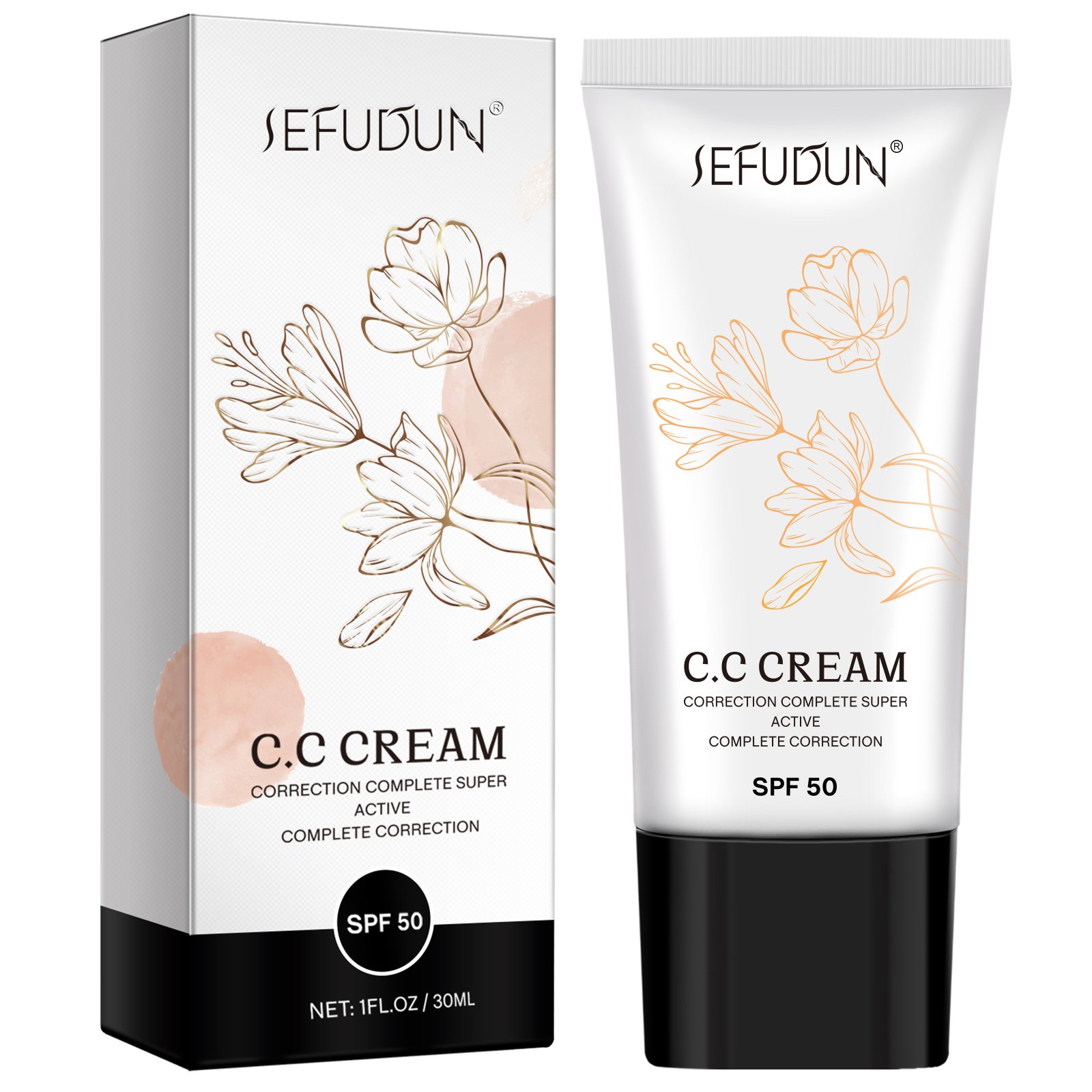 SEFUDUN wholesale travel size custom face body organic natural private label sunscreen spf 50,sunscreen isolation cream