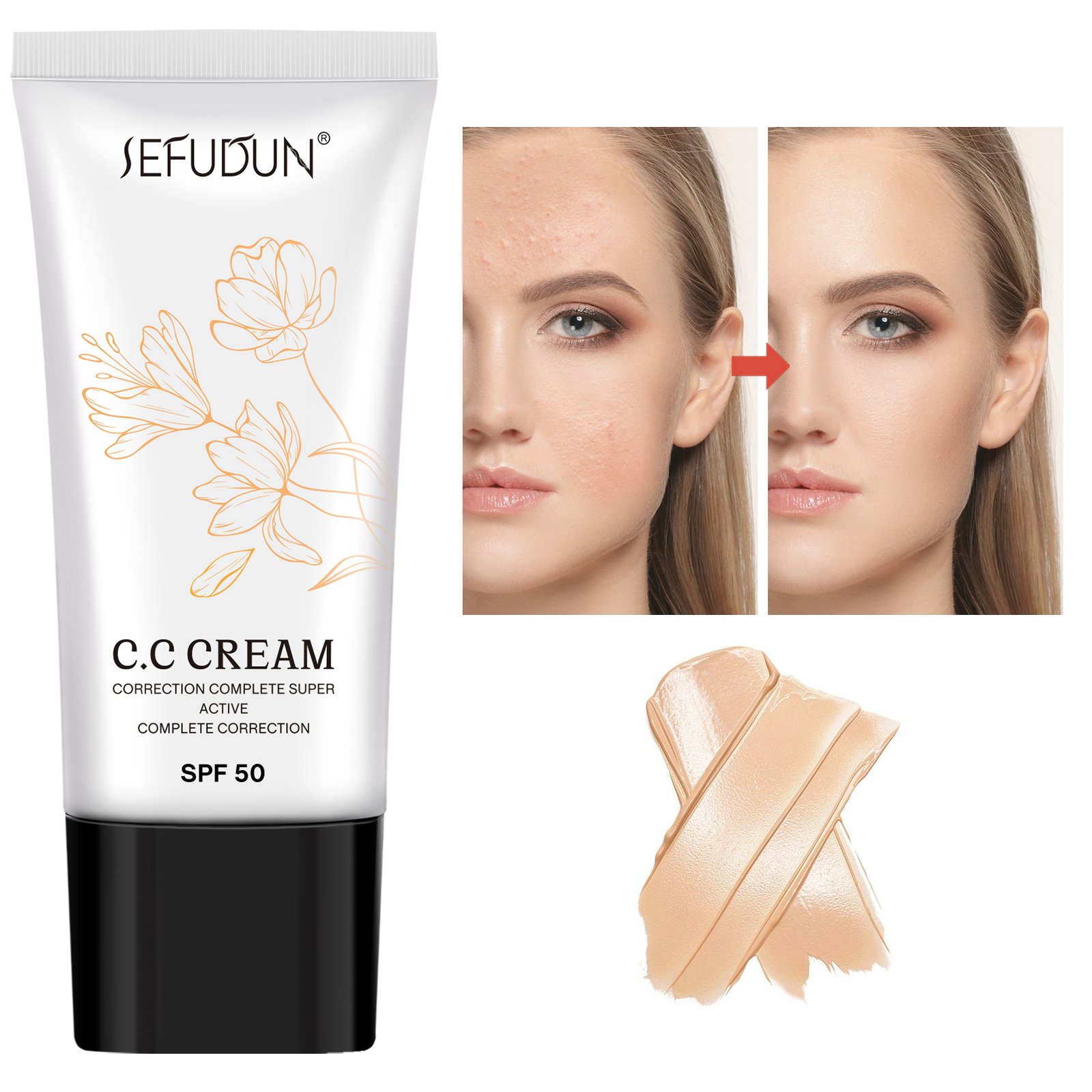 SEFUDUN wholesale travel size custom face body organic natural private label sunscreen spf 50,sunscreen isolation cream