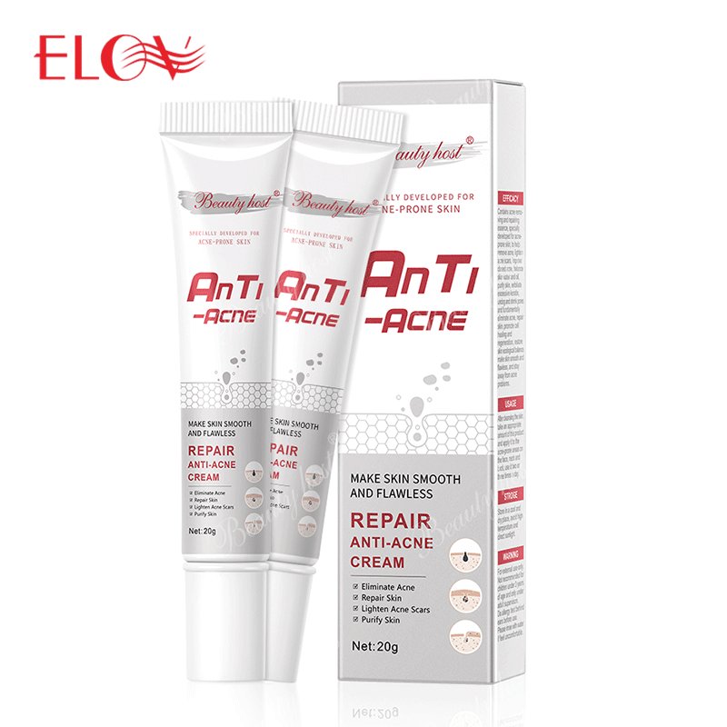 Skin Care Anti Acne Face Cream Natural Organic Private Label Most Effective Pimple Acne Removal Deep Repairing Face Cream