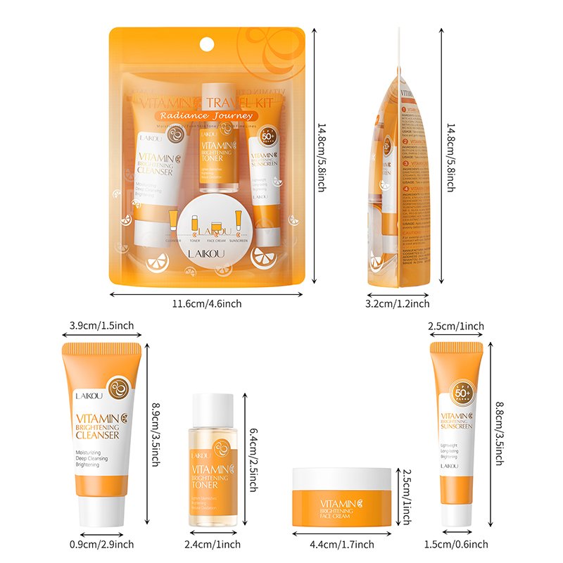 Unisex Niacinamide Glow Toner Skin Care Serum Face Cream for Adult Whitening OEM/ODM Sets Supplied with Sodium Hyaluronate