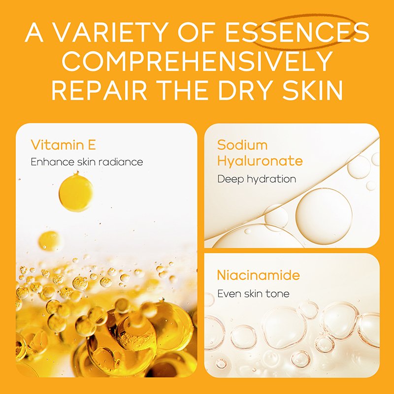 Unisex Niacinamide Glow Toner Skin Care Serum Face Cream for Adult Whitening OEM/ODM Sets Supplied with Sodium Hyaluronate