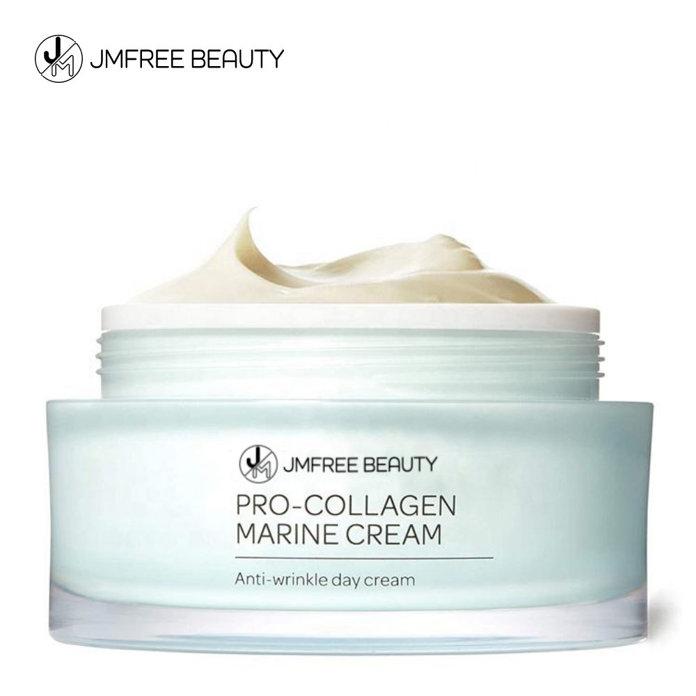 JMFREE Private Label Organic Vegan Nourishing Smooth Collagen Marine Cream Anti Aging Day Face Cream