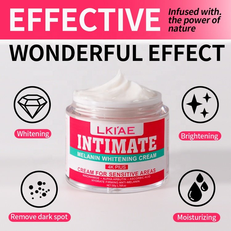 2024 Best Anti Melanin Vitamin C Natural Body Private Part Whitening Products Intimate Area Lightening Face Cream