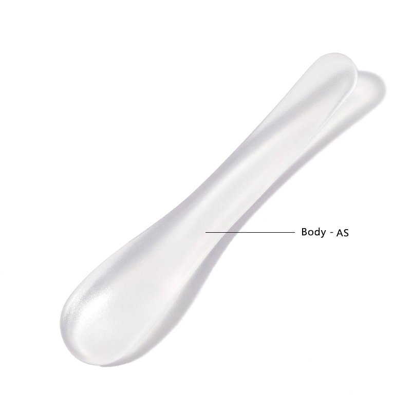 Custom Logo Jade Makeup Spoon Face Cream Scoop Mini Pink Quartz Cosmetic Spatula