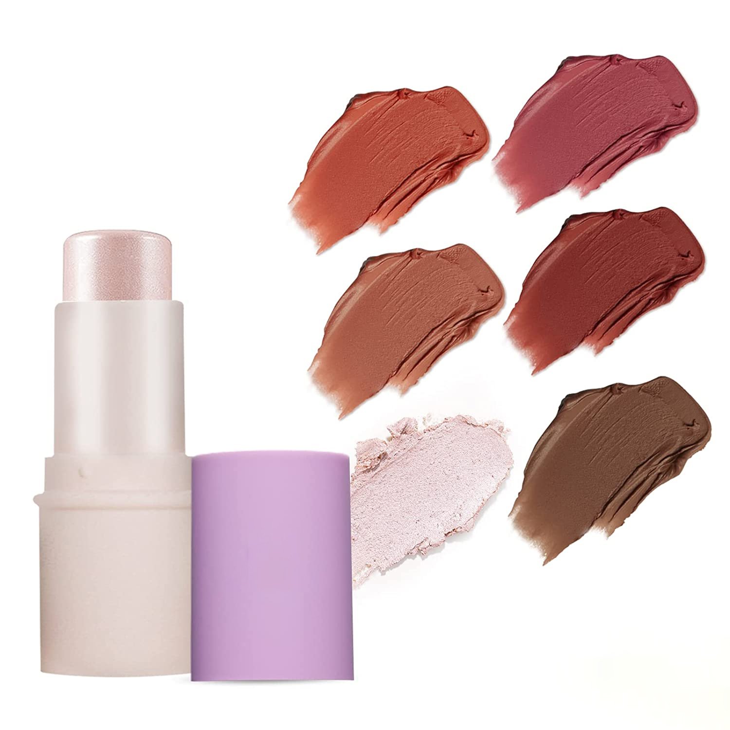 Creat Your Own Logo Waterproof Blush Makeup Pink Blusher Highlighter Contour Cream Blush Private Label Blush Stick