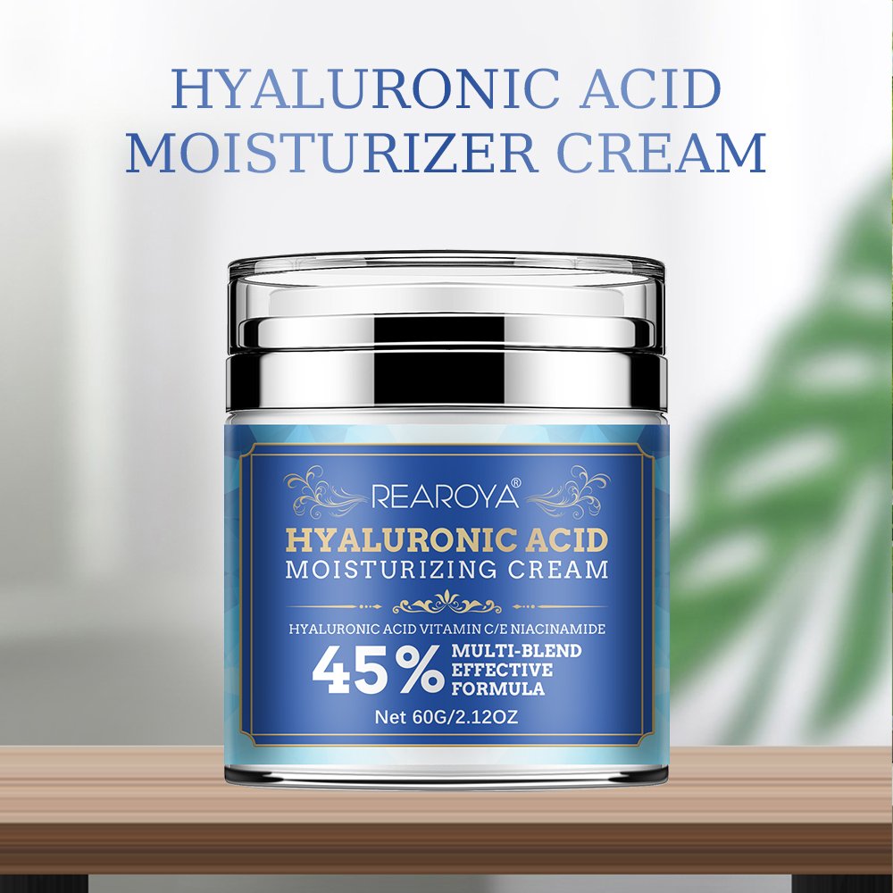 Private label hyaluronic acid moisturizing face cream long-term facial moisturizing cream