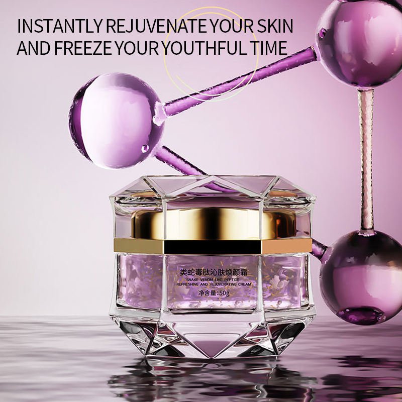 private label skin care beauty cream cosmetics skin snake venom peptide anti aging wrinkle acne moisturizing face cream