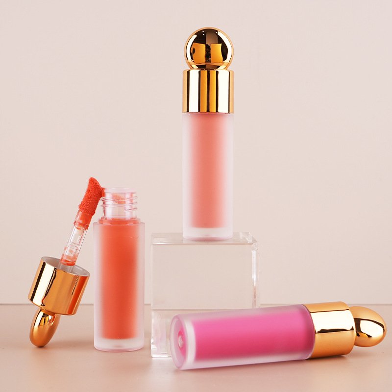 liquid high pigment vegan no logo custom cruelty free makeup private label cute pink rare beauty cream blush