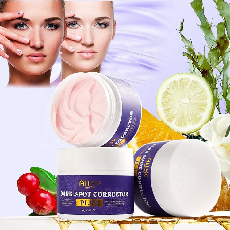 Ailke Organic High Quality Black Spot Remover Night Glowing Best Body Beauty Face Anti-Aging Cream For Fair Skin