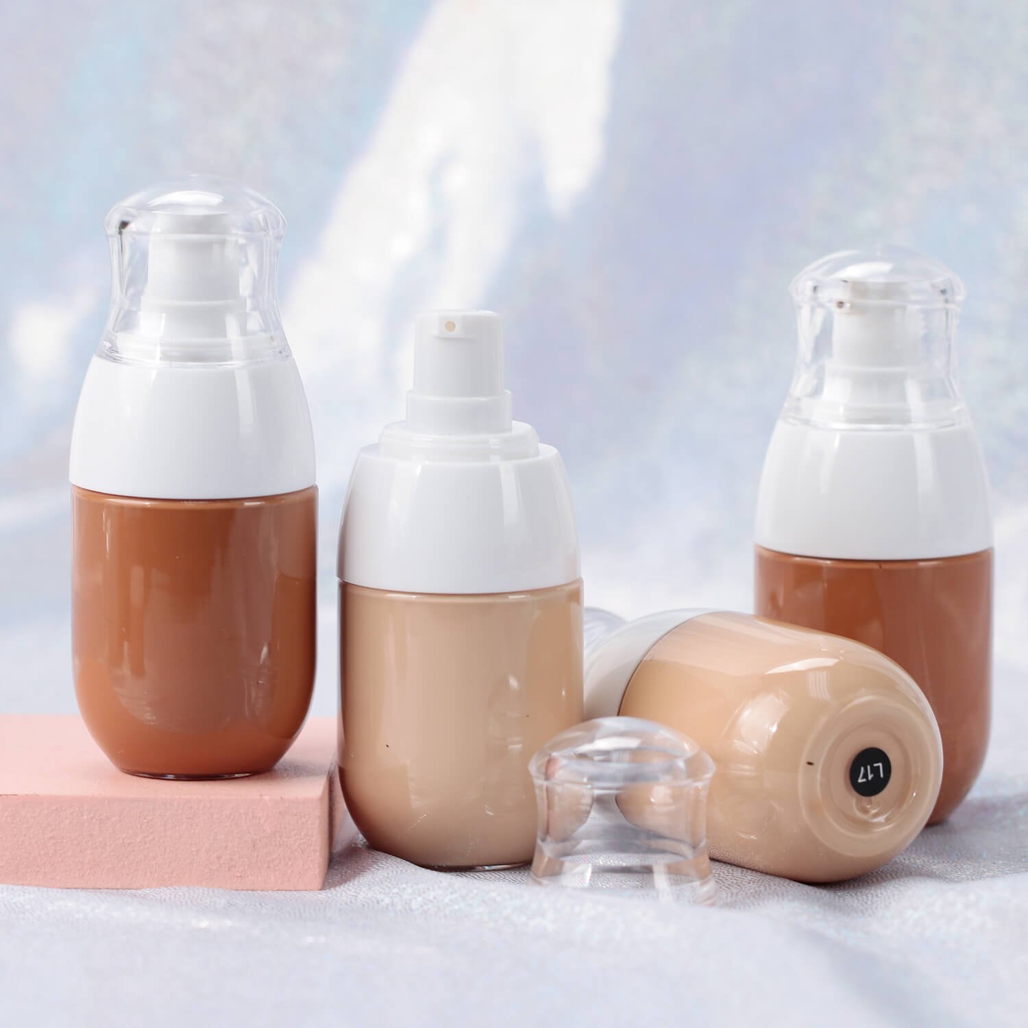 24 Hour Wear Make Up Foundation High Quality for all Skin Custom Full coverage foundation base foundation makeup