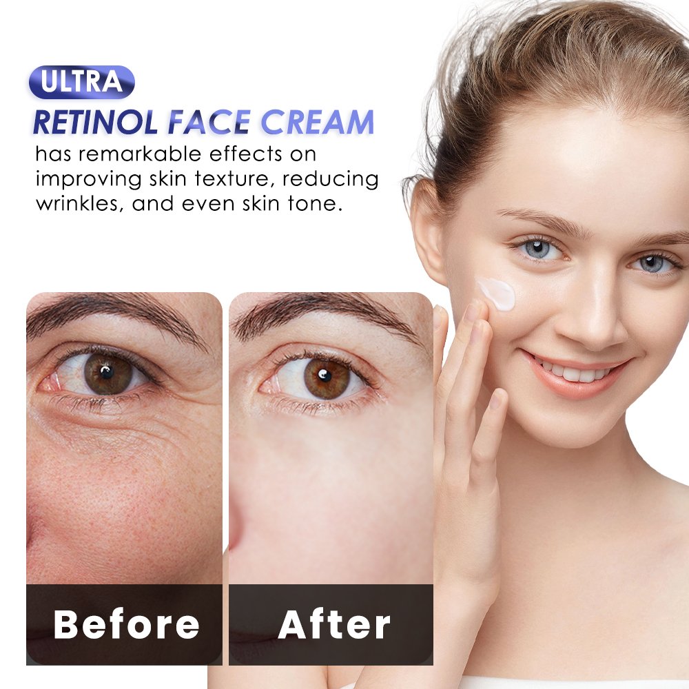 Private Label Face Beauty SkinCare Day Anti-Wrinkle Anti-Aging Lifting Firming Collagen Facial Retinol Moisturizing Cream