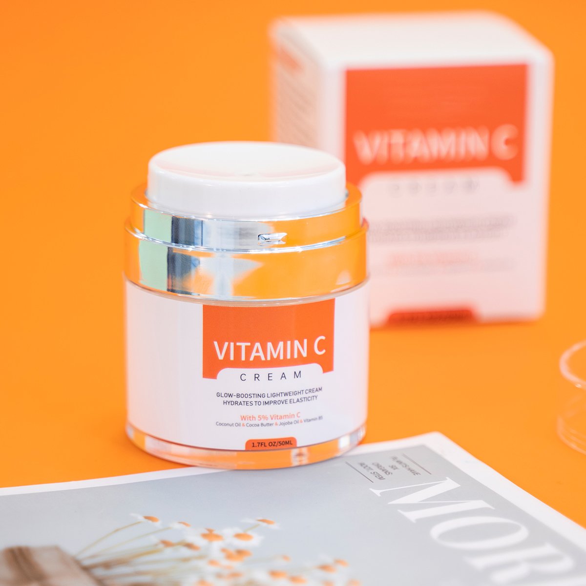 SEYE Organic Vitamin C Anti Aging Wrinkles Moisturizer Bleaching Lightening Whitening Black Spot Remover Vitamin C Face Cream