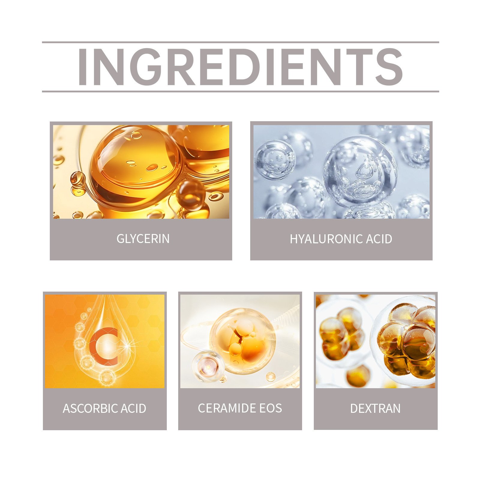 Private Label Moisturizing Factors Beta Glucan Face Cream Brightening Moisturizing Facial Cream
