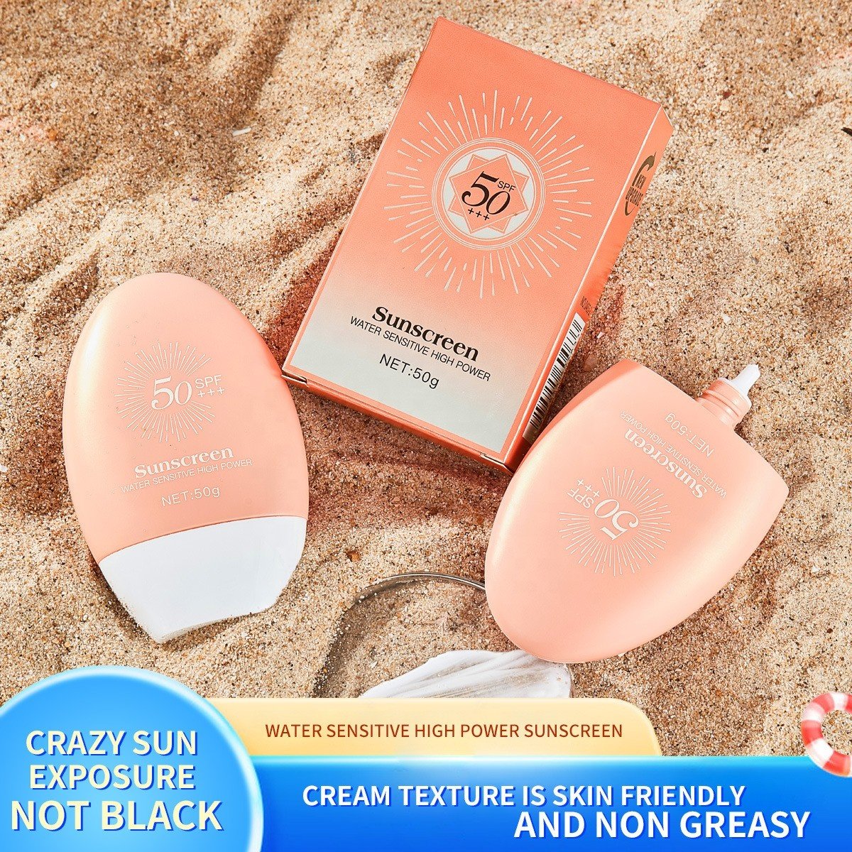 Cross-border Fangbao FORMBO genuine long-lasting facial milk SPF50 UV isolation face cream cosmetic factory trade wholesale.