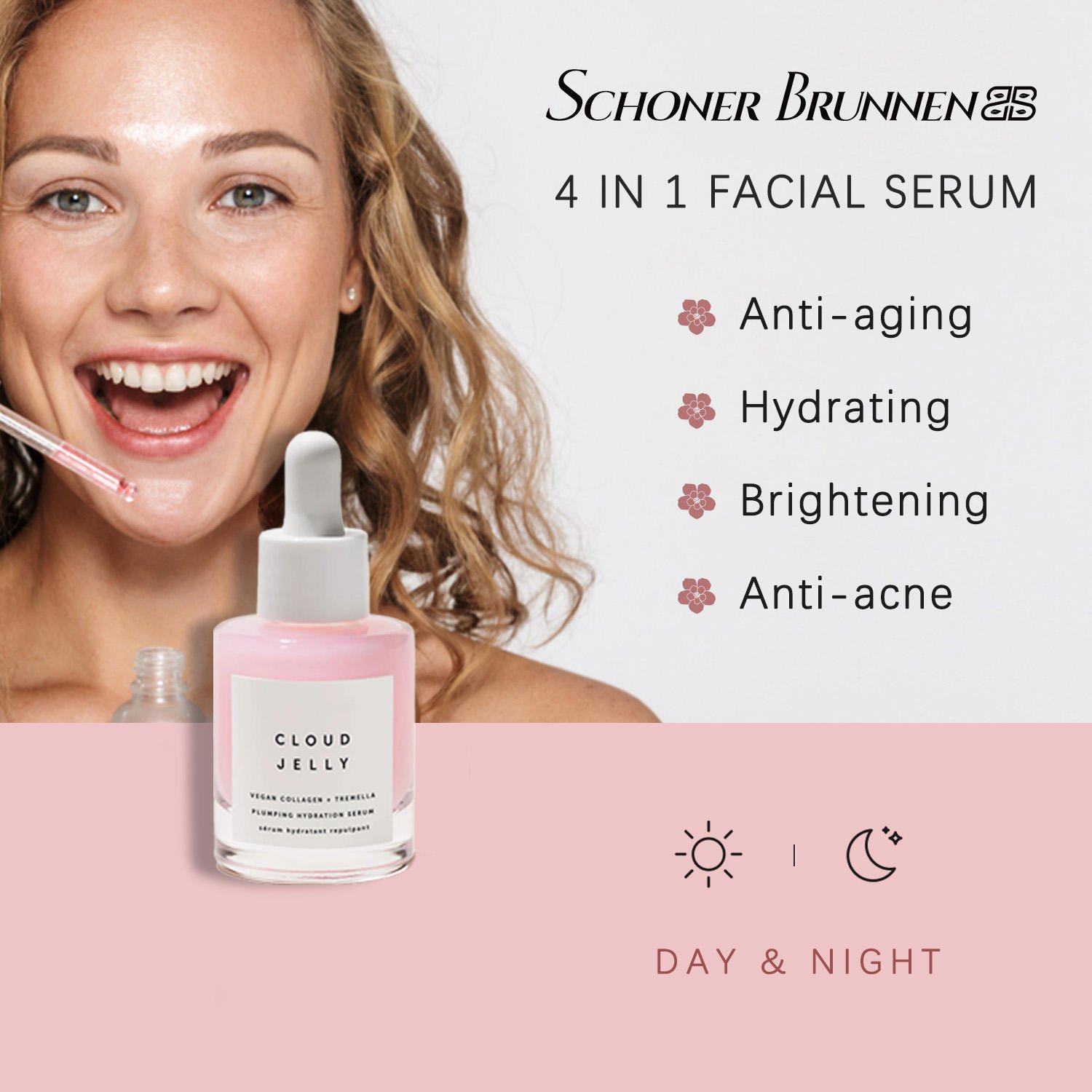 BLIW Private Label Custom Logo Whitening Moisturizing Brightening Beauty Cosmetics Glow Skin Care Set For All Skin Types