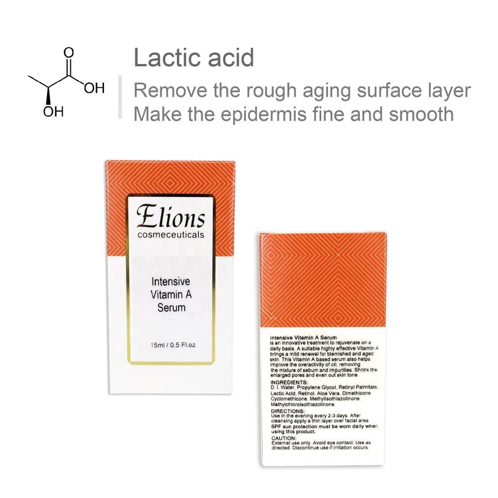 A.H.A Reti-no 3% Lacti Acid Stimulates Skin Cell Turnover Anti-Acne Intensive Vitamin A Anti-Aging Facial Cream