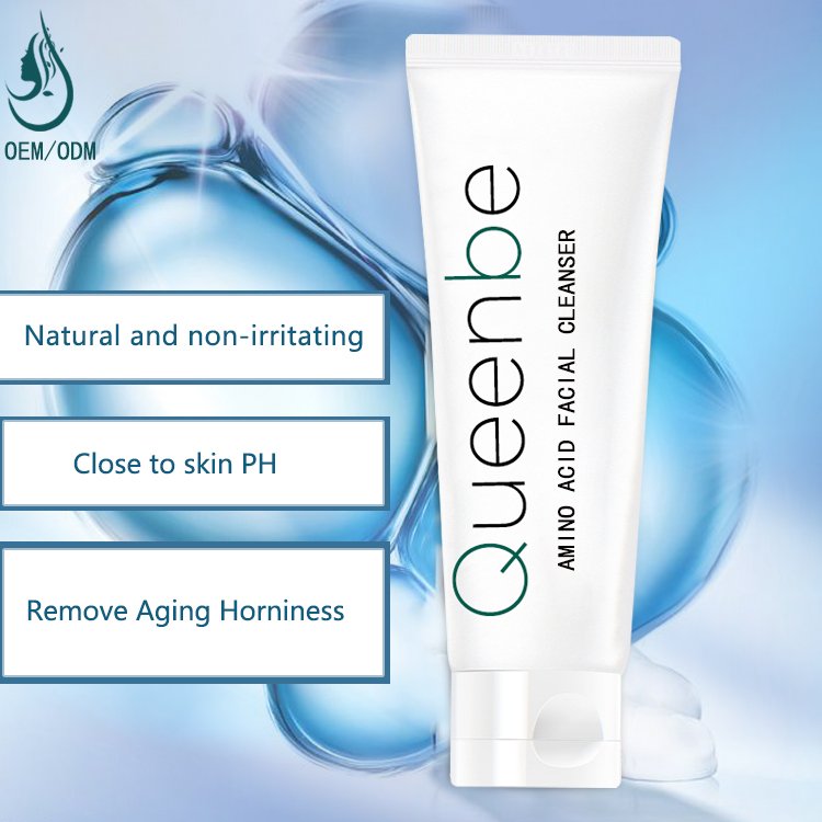 OEM/ODM Deeply Clean Pore Moisturizing Hydrating Remove Blackheads Amino Acid Foaming Cleanser Cream Facial Face Wash